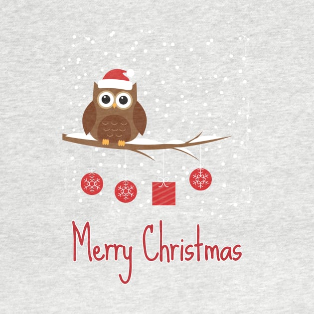 Owl Christmas #2 by marcusmattingly